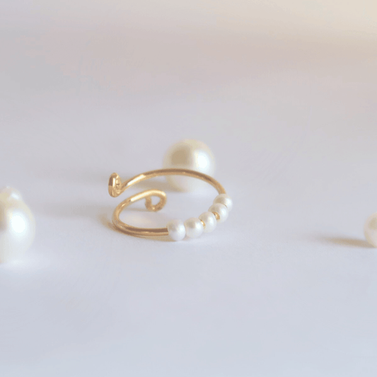 Chozen Pearl Spinner Ring - Chozen