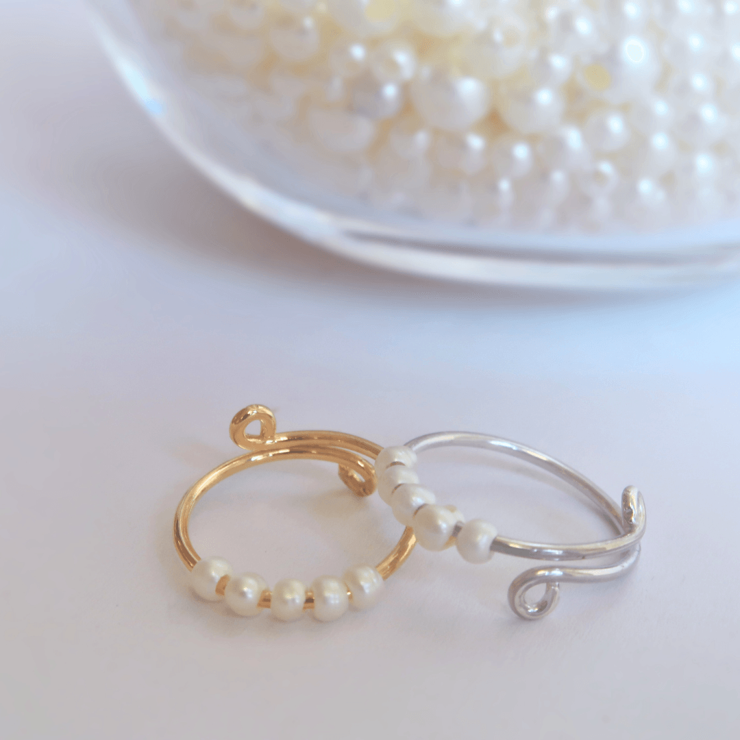 Chozen Pearl Spinner Ring - Chozen